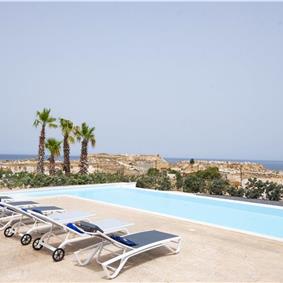 3 bedroom villa with pool & sea views, Cornino, sleeps 6-7